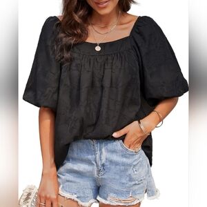 Women's Summer Flowy Chiffon Gauze Top